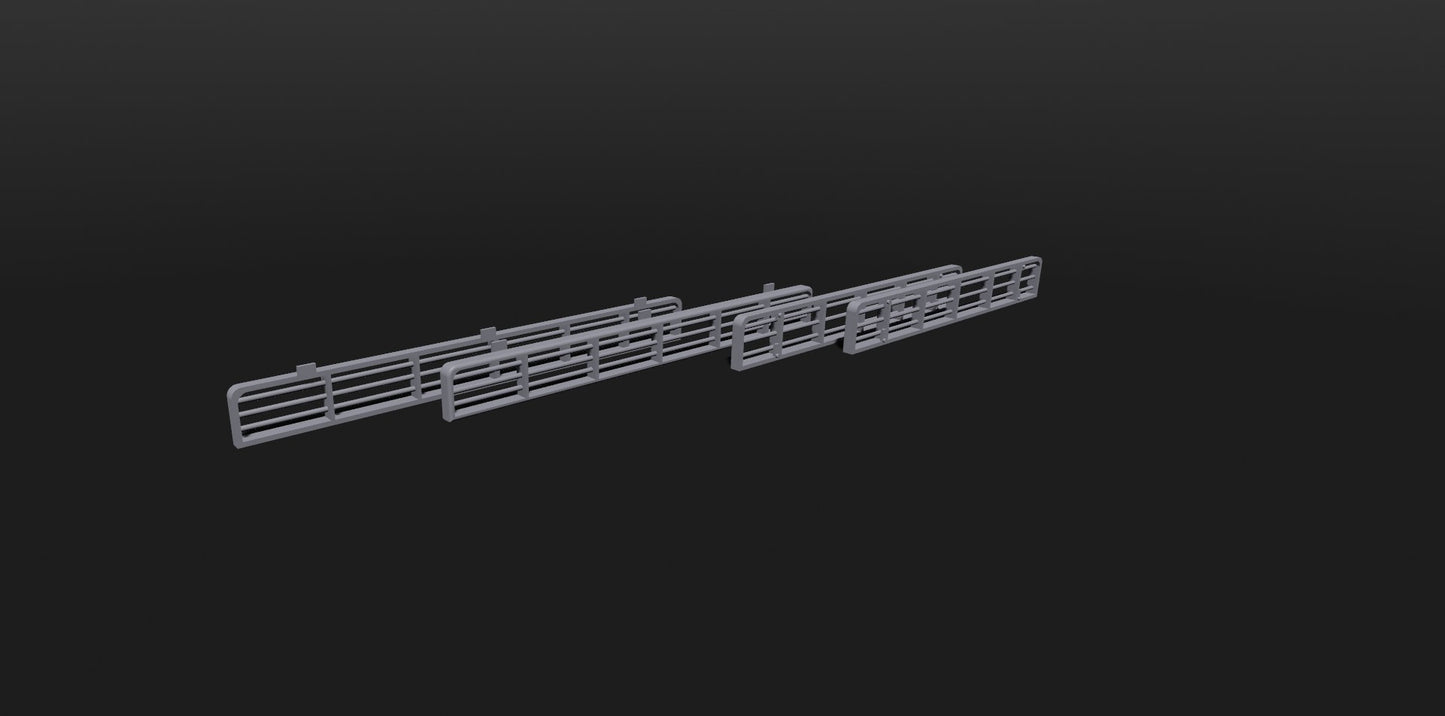 DB35003 T-34 Family Air Intake Grilles/Zvezda