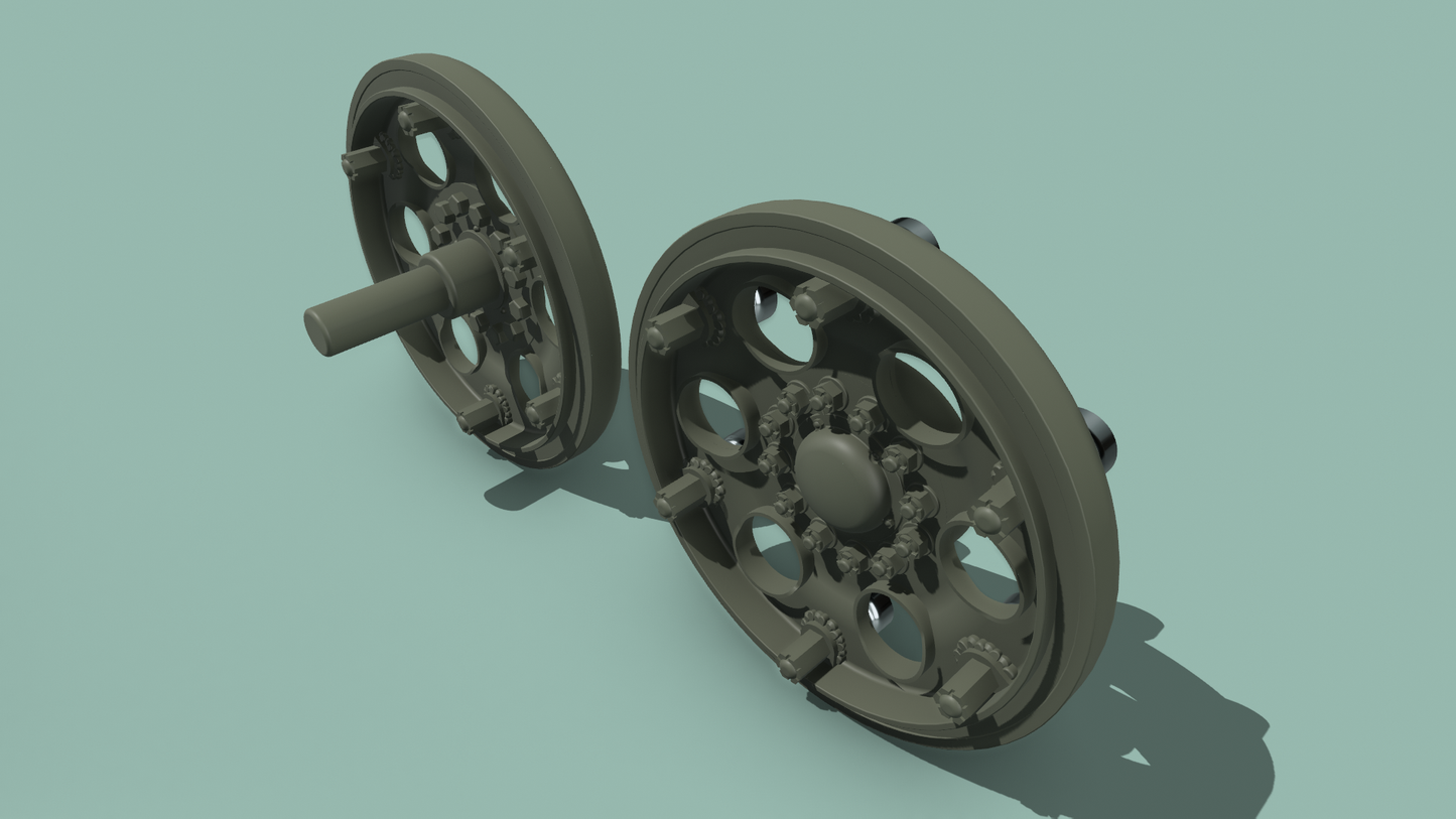 DB735079 BT-7 Late Tracks with Drive Sprockets
