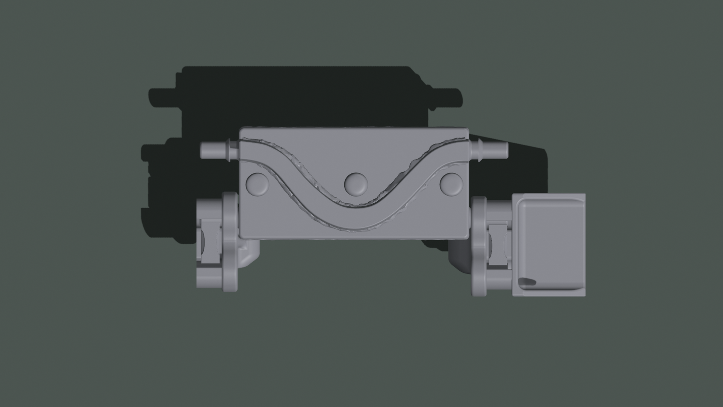 DB35073 T-62 Track Rectangular Duckbills
