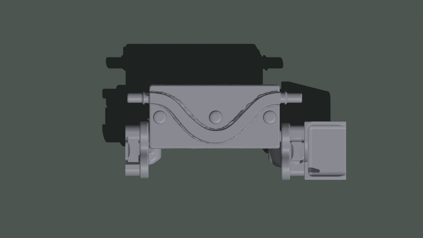 DB35072 T-62 Track Rectangular Duckbills with dip