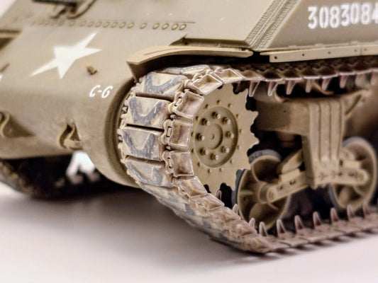 DB35052 T48, Worn Track with Rectangular Duckbills with dip